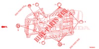 ANELLO DI TENUTA (INFERIEUR) per Honda CIVIC TOURER 1.8 LIFESTYLE 5 Porte 6 velocità manuale 2014