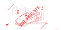 BARDATURA FILO (6) (RH) per Honda CIVIC TOURER 1.8 LIFESTYLE 5 Porte 6 velocità manuale 2014