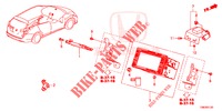 CABLAGGIO NAVI  per Honda CIVIC TOURER 1.8 LIFESTYLE 5 Porte 6 velocità manuale 2014