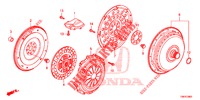 FRIZIONE/CONVERTITORE TORSIONE  per Honda CIVIC TOURER 1.8 LIFESTYLE 5 Porte 6 velocità manuale 2014