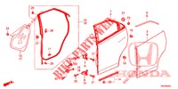 PANNELLI PORTIERE POST.(4D)  per Honda CIVIC TOURER 1.8 LIFESTYLE 5 Porte 6 velocità manuale 2014