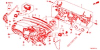 PANNELLO STRUMENTI (RH) per Honda CIVIC TOURER 1.8 LIFESTYLE 5 Porte 6 velocità manuale 2014
