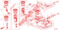 SERBATOIO COMBUSTIBILE  per Honda CIVIC TOURER 1.8 LIFESTYLE 5 Porte 6 velocità manuale 2014