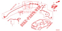 ANTENNA/ALTOPARLANTE (RH) per Honda CIVIC TOURER 1.8 EX 5 Porte 6 velocità manuale 2015