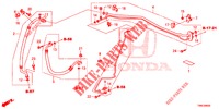 ARIA CONDIZIONATA (FLEXIBLES/TUYAUX) (1.8L) (RH) (1) per Honda CIVIC TOURER 1.8 EX 5 Porte 6 velocità manuale 2015