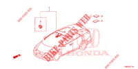 BARDATURA FILO (6) (RH) per Honda CIVIC TOURER 1.8 EX 5 Porte 6 velocità manuale 2015