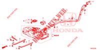 CONDOTTO RIEMPITORE COMBUSTIBILE  per Honda CIVIC TOURER 1.8 EX 5 Porte 6 velocità manuale 2015