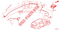 ANTENNA/ALTOPARLANTE (RH) per Honda CIVIC TOURER 1.8 SE 5 Porte 6 velocità manuale 2015
