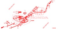 CONDOTTO RIEMPITORE COMBUSTIBILE  per Honda CIVIC TOURER 1.8 SE 5 Porte 6 velocità manuale 2015