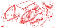 PANNELLI ESTERNI/PANNELLO POSTERIORE  per Honda CIVIC TOURER 1.8 SE 5 Porte 6 velocità manuale 2015
