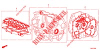 KIT GUARNIZIONE/ ASS. TRASMISSIONE  per Honda CIVIC TOURER 1.8 ES 5 Porte 6 velocità manuale 2016