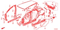 PANNELLI ESTERNI/PANNELLO POSTERIORE  per Honda CIVIC TOURER 1.8 ES 5 Porte 6 velocità manuale 2016