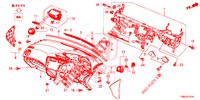 PANNELLO STRUMENTI (RH) per Honda CIVIC TOURER 1.8 ES 5 Porte 6 velocità manuale 2016