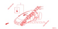 BARDATURA FILO (6) (RH) per Honda CIVIC TOURER 1.8 EX 5 Porte 6 velocità manuale 2016