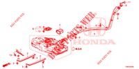 CONDOTTO RIEMPITORE COMBUSTIBILE  per Honda CIVIC TOURER 1.8 EX 5 Porte 6 velocità manuale 2016