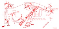 ARIA CONDIZIONATA (FLEXIBLES/TUYAUX) (1.8L) (RH) (2) per Honda CIVIC TOURER 1.8 EXGT 5 Porte 6 velocità manuale 2016