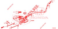 CONDOTTO RIEMPITORE COMBUSTIBILE  per Honda CIVIC TOURER 1.8 EXGT 5 Porte 6 velocità manuale 2016