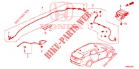 ANTENNA/ALTOPARLANTE (RH) per Honda CIVIC TOURER 1.8 SE 5 Porte 6 velocità manuale 2016