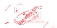 BARDATURA FILO (6) (RH) per Honda CIVIC TOURER 1.8 SE 5 Porte 6 velocità manuale 2016