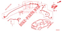 ANTENNA/ALTOPARLANTE (RH) per Honda CIVIC TOURER 1.8 EX 5 Porte 6 velocità manuale 2017