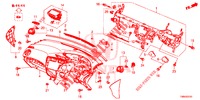 PANNELLO STRUMENTI (RH) per Honda CIVIC TOURER 1.8 EX 5 Porte 6 velocità manuale 2017
