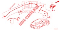 ANTENNA/ALTOPARLANTE (RH) per Honda CIVIC TOURER 1.8 SE 5 Porte 6 velocità manuale 2017