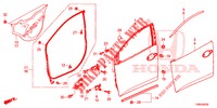 PANNELLI PORTIERE ANT.(2D)  per Honda CIVIC TOURER 1.8 SE 5 Porte 6 velocità manuale 2017