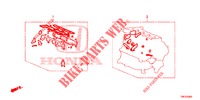 KIT GUARNIZIONE/ ASS. TRASMISSIONE (DIESEL) per Honda CIVIC TOURER DIESEL 1.6 ES 5 Porte 6 velocità manuale 2014