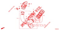 TUBO IMMISSIONE ARIA (DIESEL) per Honda CIVIC TOURER DIESEL 1.6 ES 5 Porte 6 velocità manuale 2014