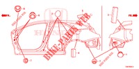 ANELLO DI TENUTA (LATERAL) per Honda CIVIC TOURER DIESEL 1.6 EXGT 5 Porte 6 velocità manuale 2014