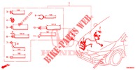 BARDATURA FILO (4) (RH) per Honda CIVIC TOURER DIESEL 1.6 EXGT 5 Porte 6 velocità manuale 2014