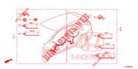BARDATURA FILO (5) (RH) per Honda CIVIC TOURER DIESEL 1.6 EXGT 5 Porte 6 velocità manuale 2014