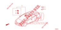 BARDATURA FILO (6) (RH) per Honda CIVIC TOURER DIESEL 1.6 EXGT 5 Porte 6 velocità manuale 2014