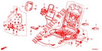 COMP. SEDILE ANT. (G.) (SIEGE REGLAGE MANUEL) per Honda CIVIC TOURER DIESEL 1.6 EXGT 5 Porte 6 velocità manuale 2014