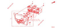 CONTROLLO RISCALDATORE (RH) per Honda CIVIC TOURER DIESEL 1.6 EXGT 5 Porte 6 velocità manuale 2014