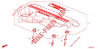 COPERTURA MOTORE (DIESEL) per Honda CIVIC TOURER DIESEL 1.6 EXGT 5 Porte 6 velocità manuale 2014