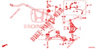 GIUNTO ANTERIORE  per Honda CIVIC TOURER DIESEL 1.6 EXGT 5 Porte 6 velocità manuale 2014