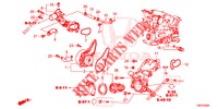 POMPA ACQUA/TERMOSTATO (DIESEL) per Honda CIVIC TOURER DIESEL 1.6 EXGT 5 Porte 6 velocità manuale 2014