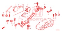SENSORE PARCHEGGIO  per Honda CIVIC TOURER DIESEL 1.6 EXGT 5 Porte 6 velocità manuale 2014