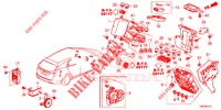 UNITA DI CONTROLLO (CABINE) (1) (RH) per Honda CIVIC TOURER DIESEL 1.6 EXGT 5 Porte 6 velocità manuale 2014