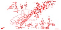 UNITA DI CONTROLLO (COMPARTIMENT MOTEUR) (1) (DIESEL) per Honda CIVIC TOURER DIESEL 1.6 EXGT 5 Porte 6 velocità manuale 2014