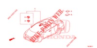 BARDATURA FILO (6) (RH) per Honda CIVIC TOURER DIESEL 1.6 LIFESTYLE 5 Porte 6 velocità manuale 2014