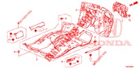 STOINO PAVIMENTO/ISOLATORE  per Honda CIVIC TOURER DIESEL 1.6 LIFESTYLE 5 Porte 6 velocità manuale 2014