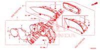 TACHIMETRO  per Honda CIVIC TOURER DIESEL 1.6 LIFESTYLE 5 Porte 6 velocità manuale 2014