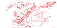 UTENSILI/CRICCO  per Honda CIVIC TOURER DIESEL 1.6 LIFESTYLE 5 Porte 6 velocità manuale 2014