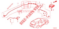 ANTENNA/ALTOPARLANTE (RH) per Honda CIVIC TOURER DIESEL 1.6 ES 5 Porte 6 velocità manuale 2015