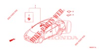 BARDATURA FILO (6) (RH) per Honda CIVIC TOURER DIESEL 1.6 ES 5 Porte 6 velocità manuale 2015