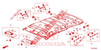 FODERA TETTO  per Honda CIVIC TOURER DIESEL 1.6 ES 5 Porte 6 velocità manuale 2015