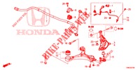 GIUNTO ANTERIORE  per Honda CIVIC TOURER DIESEL 1.6 ES 5 Porte 6 velocità manuale 2015