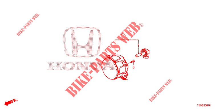 LAMPADA NEBBIA  per Honda CIVIC TOURER DIESEL 1.6 ES 5 Porte 6 velocità manuale 2015